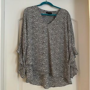 John Vaas floral blouse